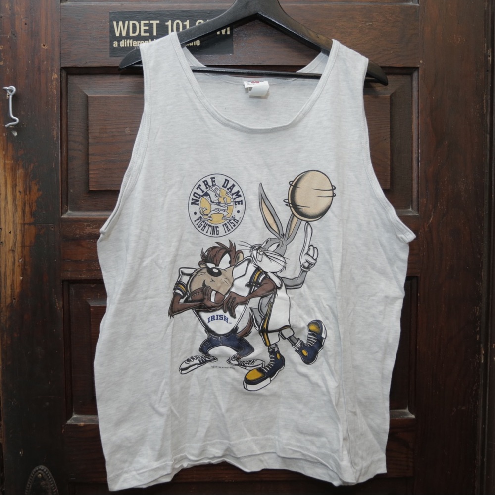 Vintage Notre Dame x Looney Tunes Tank Top